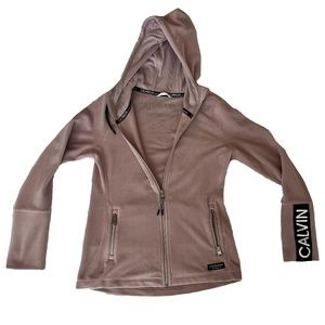 Calvin Klein Jacket sweatshirt, dry fleece full zip